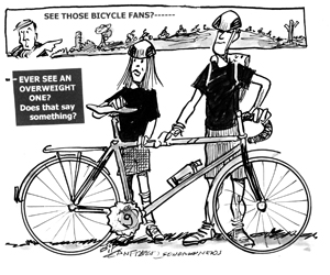 bicycle cartoon